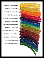 Image of Lake Minnetonka Dye color chart